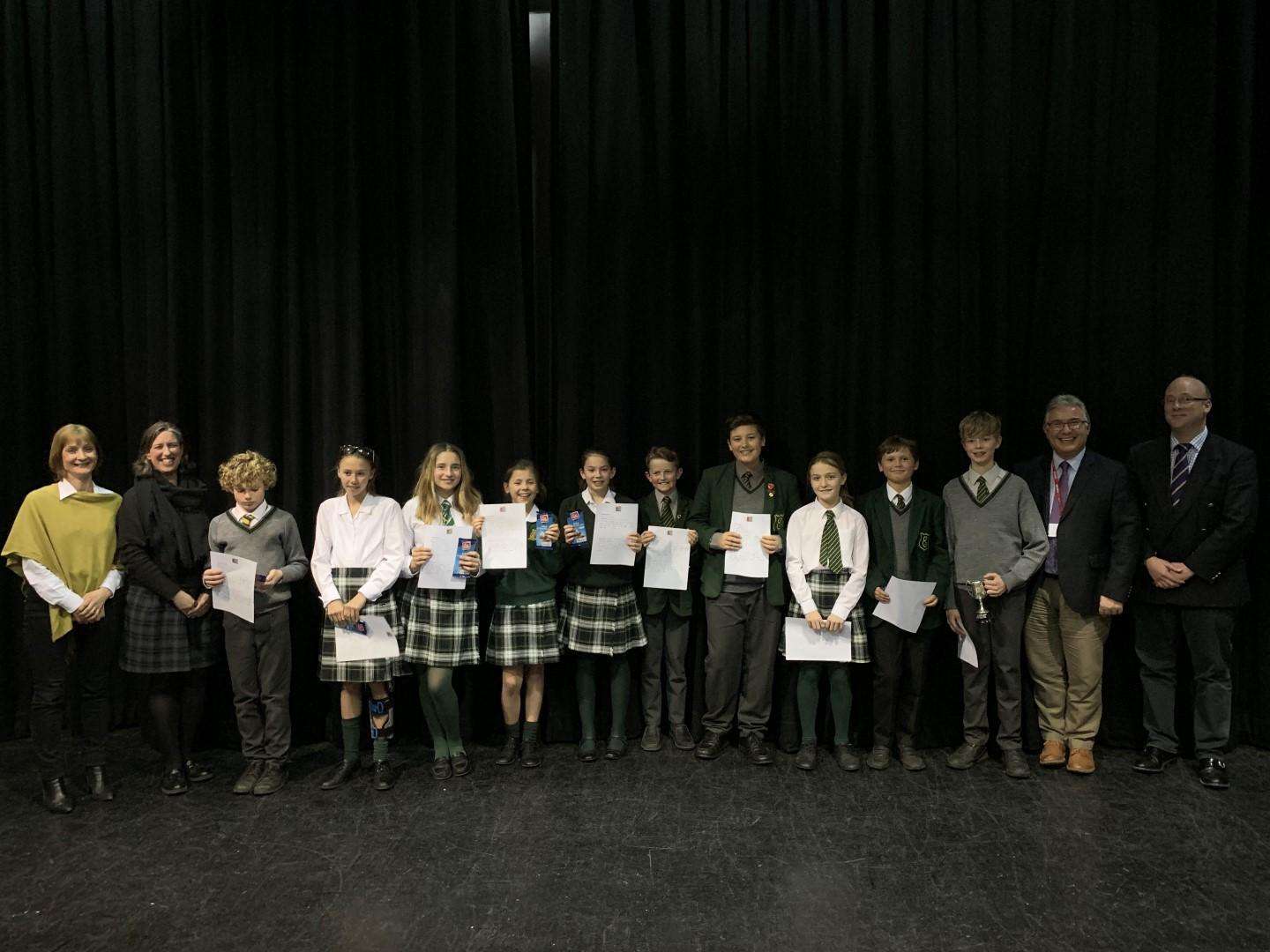 Prep school singing