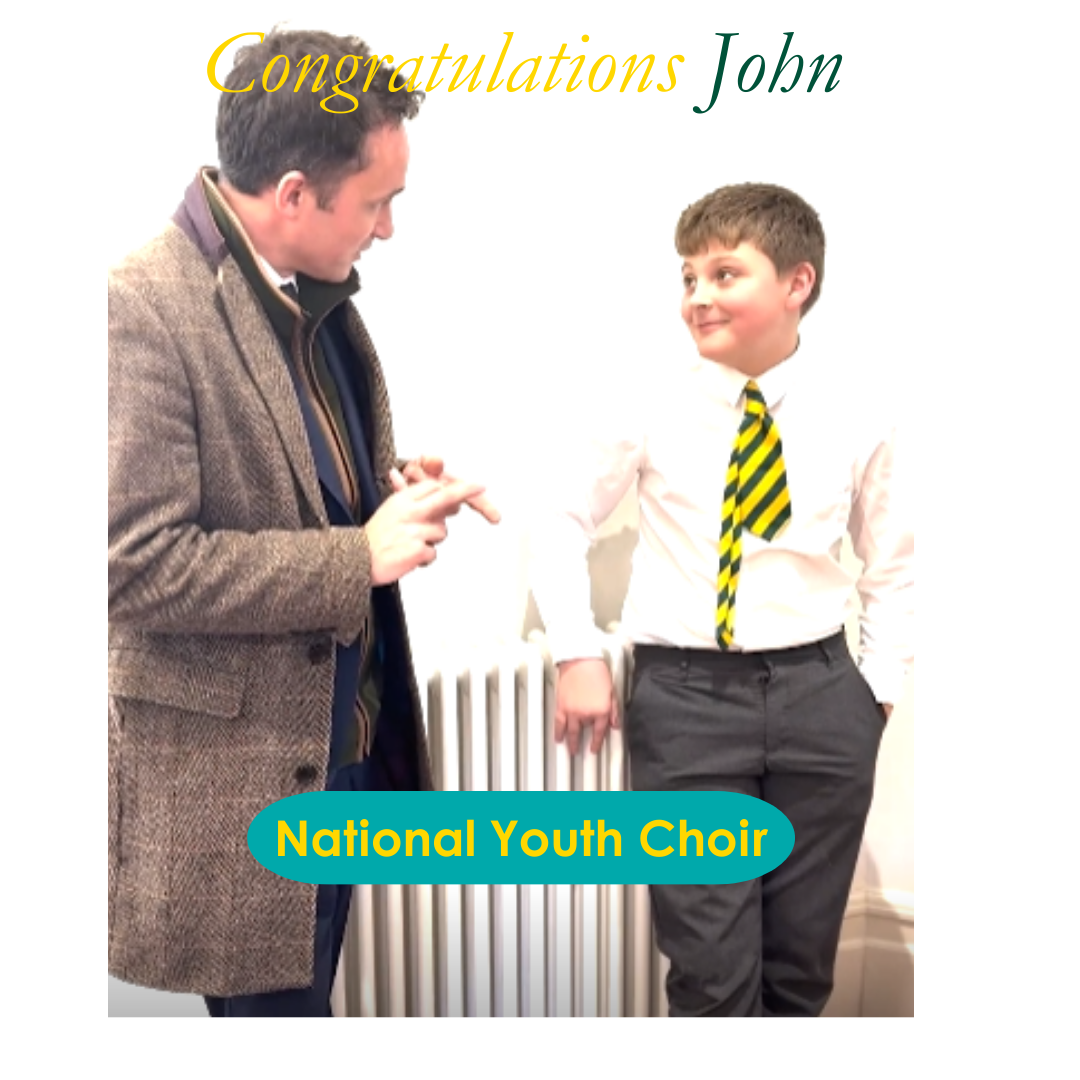 Edgeborough pupil joins National Youth Choir! Y7 pupil selected for prestigious opportunity marking exciting milestone in musical journey.